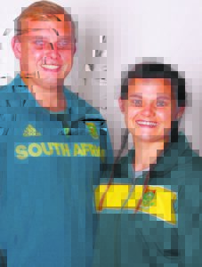 Hamergooiers wys hul staal