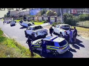 WATCH | Car narrowly misses kids during high-speed chase in Cradock