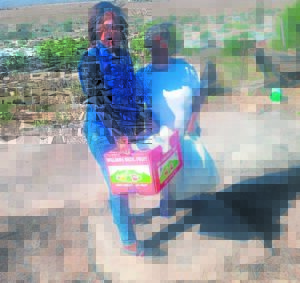 Brande saai verwoesting