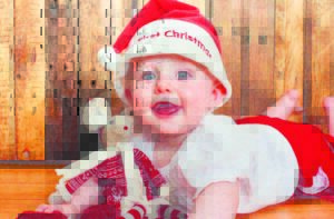 Little Juliet is our Christmas Baby