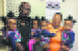 Vierling van Somerset vier eerste verjaardag