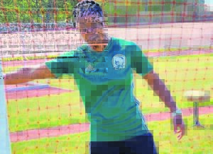 Local female official on international stage