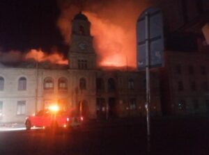 No clues yet on fire that gutted Komani Town Hall