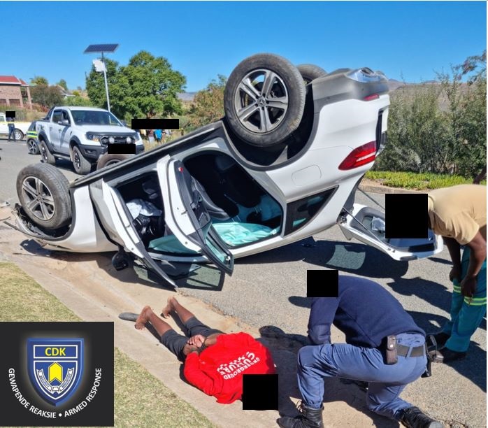 Police arrested the suspect and confiscated the Me