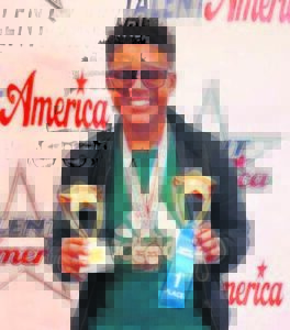 Saksofoonspeler wen by Talent America