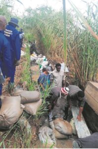 Cradock water wéér ingeperk