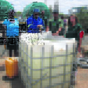 Much-needed water the best gift for Aberdeen