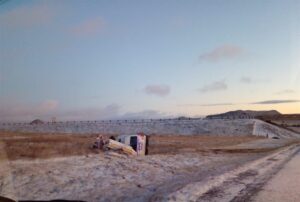 Be careful on these Eastern Cape roads due to snowfall