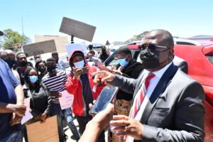 Community protest impending closure of WSU campus