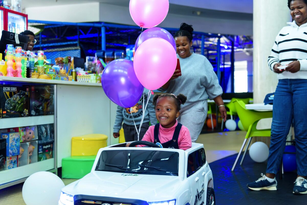 Linamandla swings to her dream car