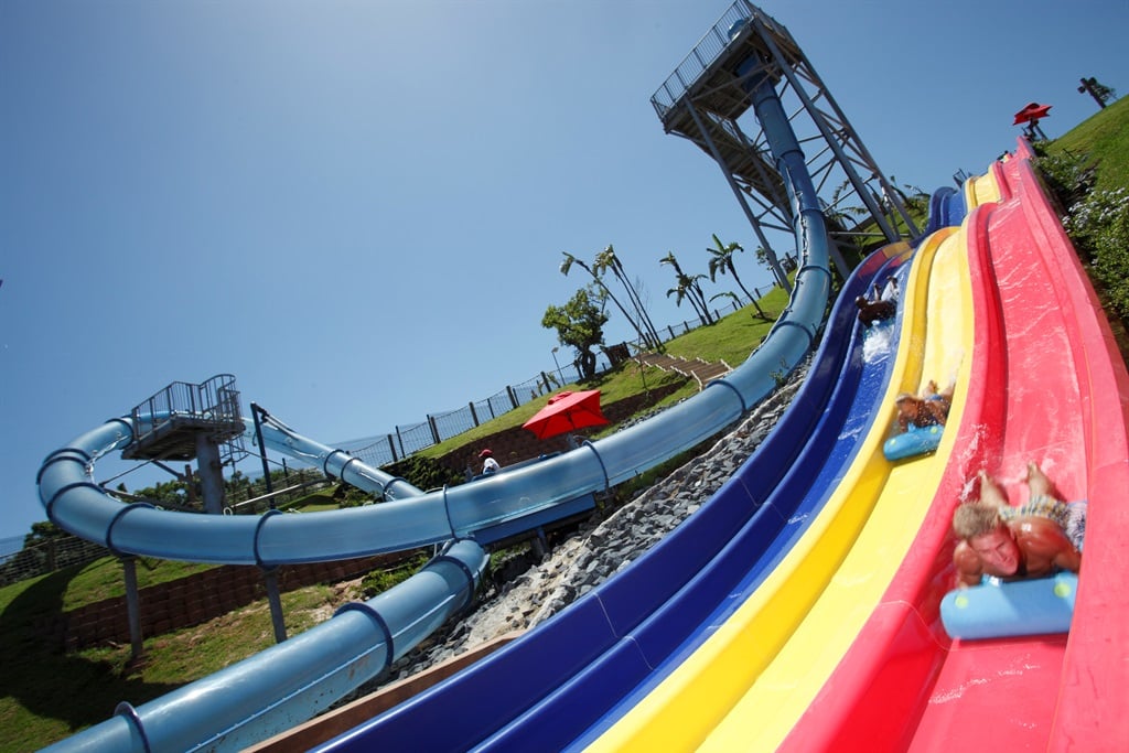 For the competitive, the Mat Racer slide has three