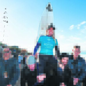 Gilmore crowned queen of Supertubes