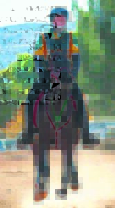 Ruiters laat hoewe klap