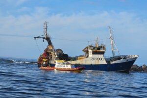Crew members found safe on stranded fishing vessel located in St Francis Bay