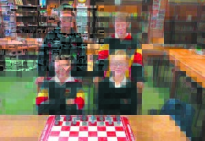 Stulting Primary chess players in district team
