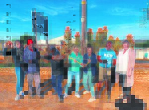 Patensie pronk met ywerige vrywilligers