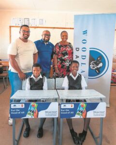 Makukhanye Primary receives desks, chairs, worth R50 000