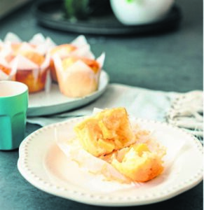 Sweetcorn muffins on today’s lockdown menu