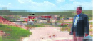 Construction dawdles for five years