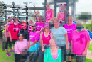 Pienk golf tref Jeffreysbaai