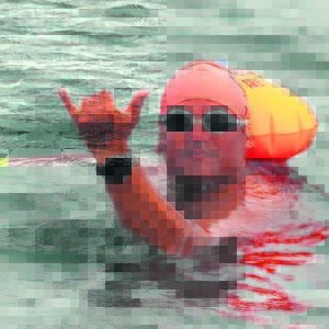 Lifeguard swims in Africa’s toughest 5km Indian Ocean race