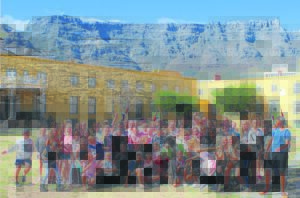 Leerders besoek Kaapstad