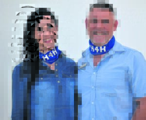 Go blue for Helen Hugo this May