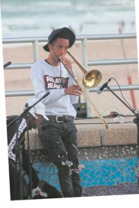 Brass band founder promotes self-discipline