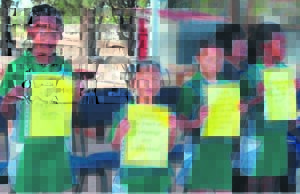 St Patricks Primary opens netball court