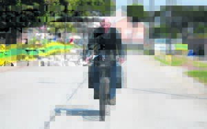 Wind al probleem op fietsrit van 2 700 km