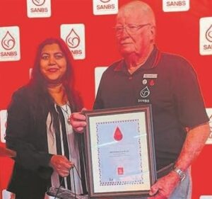 SANBS celebrates lifesaving contributions at donor award ceremony
