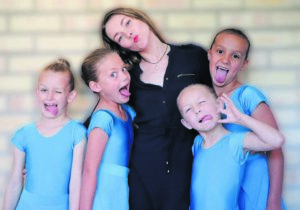 Dance teacher raises the barre online