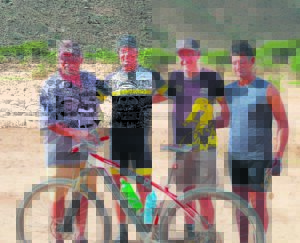 Fietsry, stap of hardloop vir droogtehulp