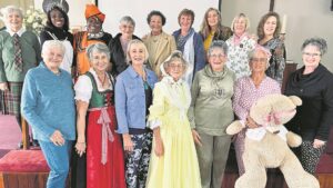 Fashion show fun at the Methodist Church