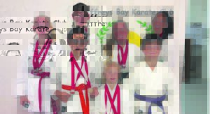 Karateka rake in medals