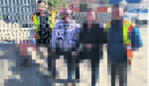 Stormwater installation starts at ‘plastic’ road