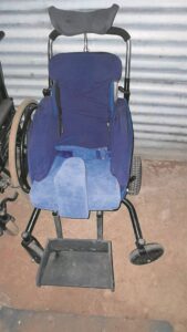 Local girl (10) with cerebral palsy receives buggy