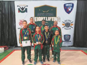 Kouga youth excel at SA Weightlifting Champs