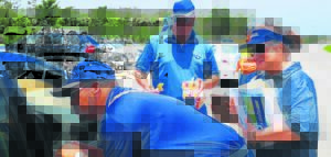 Roadblocks with a difference