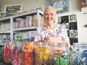 Local artist creates pieces that inspire