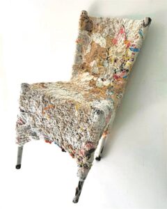 Kunswerke uit rommel en tekstiel