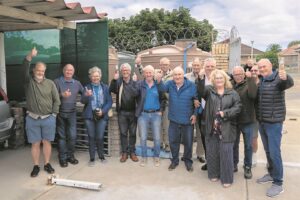 St Francis Rotarians provide water security for elderly