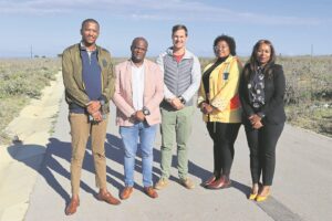 Site handed over for houses to be constructed in Ocean View