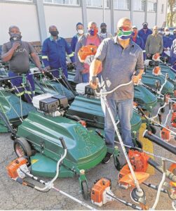 Keeping the grass short and the economy growing