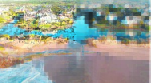 Stormy seas breach St Francis spit