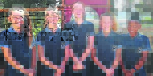 Spelers in Kouga-netbalspan