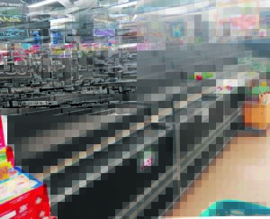 Paniek skep raap-ape en troskopers