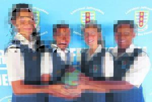 Players in EC netball team