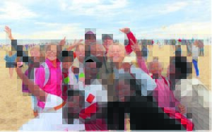 Raising funds one step at a time