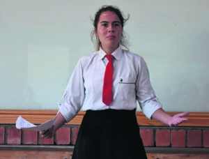 Leerders praat plek los